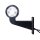 LED Begrenzungsleuchte mit 2 Modulen 12-24v | rot-weiß | 165mm Arm