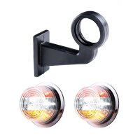LED Begrenzungsleuchte mit 2 Modulen 12-24v | mehrfarbig...