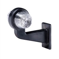 LED Begrenzungsleuchte mit 2 Modulen 12-24v | mehrfarbig | 165mm Arm