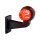 LED Begrenzungsleuchte mit 2 Modulen 12-24v | mehrfarbig | 165mm Arm