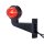 LED Begrenzungsleuchte mit 2 Modulen 12-24v | mehrfarbig | 165mm Arm