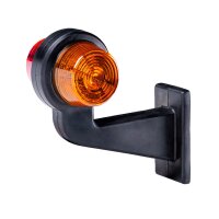 LED Begrenzungsleuchte mit 2 Modulen 12-24v | rot-gelb |...