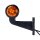 LED Begrenzungsleuchte mit 2 Modulen 12-24v | rot-gelb | 165mm Arm