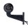 LED Begrenzungsleuchte mit 2 Modulen 12-24v | dunkel | rot-weiß | 165mm Arm