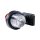 LED Begrenzungsleuchte mit 2 Modulen 12-24v | rot-weiß | kurzer Arm