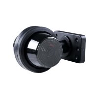 LED Begrenzungsleuchte mit 2 Modulen 12-24v | dunkel | rot-weiß | kurz
