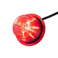 LED Modul rote Linse | rot | 12-24v | 5m Kabel