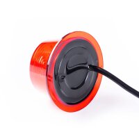 LED Modul rote Linse | rot | 12-24v | 5m Kabel