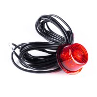 LED Modul rote Linse | rot | 12-24v | 5m Kabel