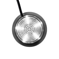 LED Modul dunkle Linse multicolor + Blinklicht 12-24v | 5m. Kabel