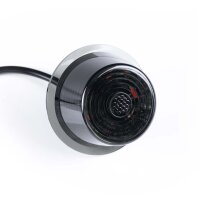 LED Modul dunkle Linse | rot | 12-24v | 5m Kabel