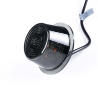 LED Modul dunkle Linse | rot | 12-24v | 5m Kabel