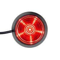 LED Modul dunkle Linse | rot | 12-24v | 5m Kabel