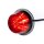 LED Modul dunkle Linse | rot | 12-24v | 5m Kabel