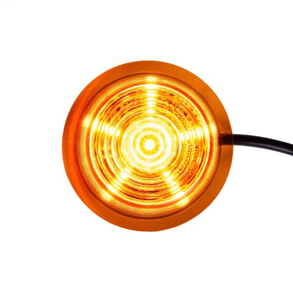 LED Modul gelb Linse | gelb | 12-24v | 5m. Kabel