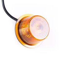 LED Modul gelb Linse | gelb | 12-24v | 5m. Kabel