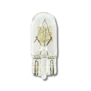 Glassockellampe 24V W5W, Inhalt 10 Stk.
