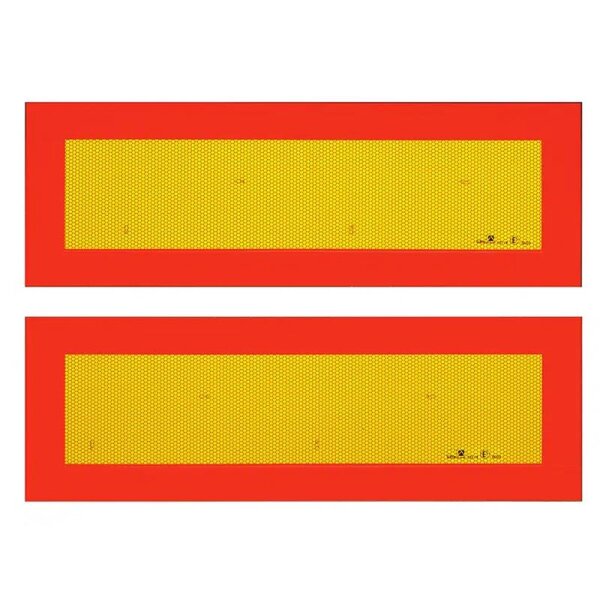 Heckwarnmarkierung ECE 70 565×195 mm – 2er Set SK-Folie