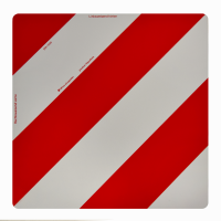 Warntafel starr, ohne Kantenschutz, Stahlblech / 423 x...