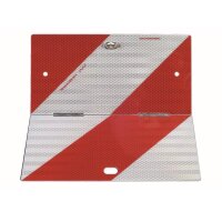 Parkwarntafel, klappbar Stahlblech, linksweisend / 285 x...