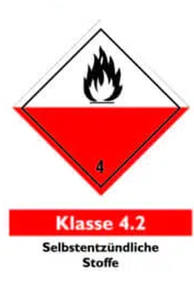 Selbstentzündliche Stoffe 4.2