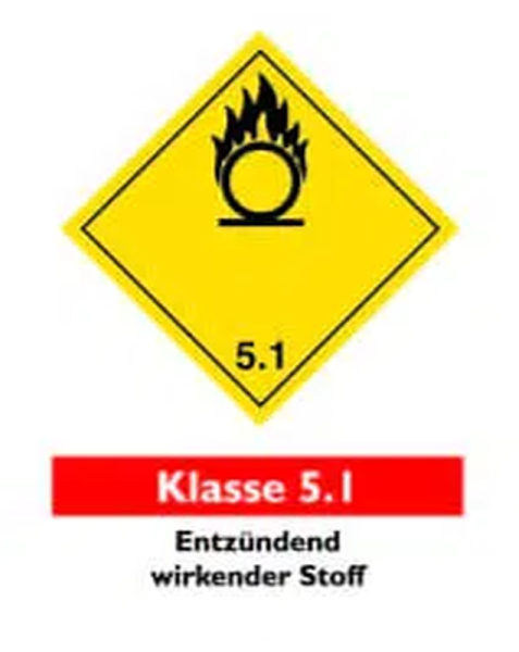 Entzündend wirkender Stoff 5.1