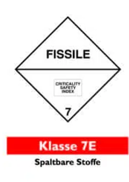Spaltbare Stoffe 7E