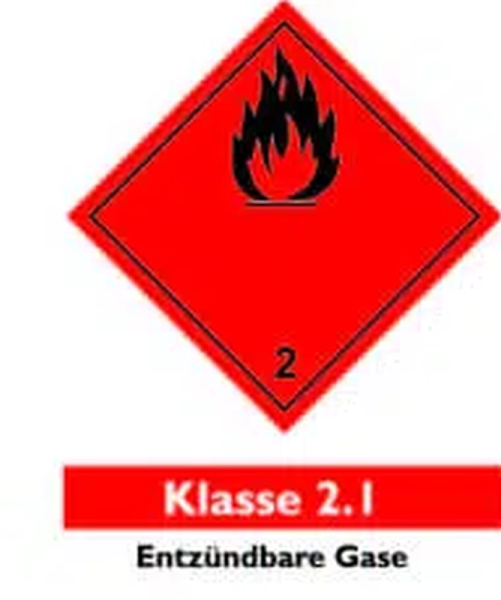 Entzündbare Gase 2.1