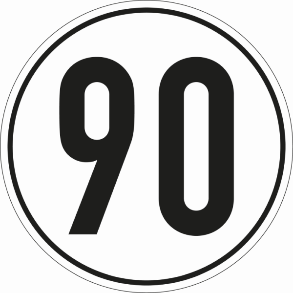 90 km/h