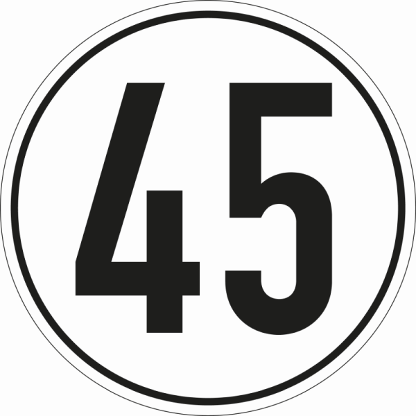 45 km/h