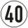 40 km/h