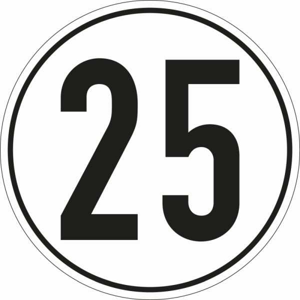 25 km/h